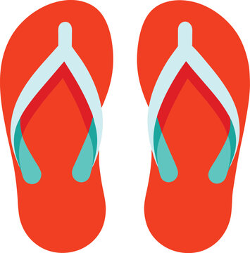flip flops vector illustration