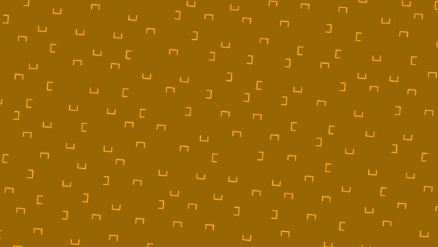 Brown Square Growing Line Pattern Grid Background