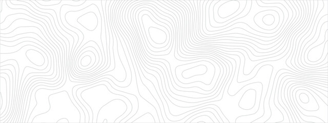 Modern Seamless Terrain Design Featuring Ocean Depths and Mountain Elevation Lines in an Abstract Geometric Mapping Style
