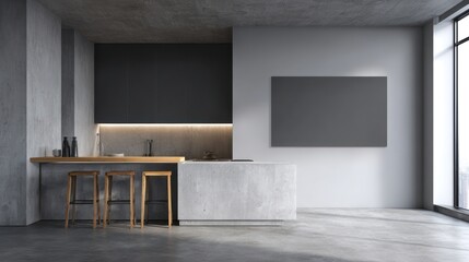 Modern, minimalist kitchen interior (3)