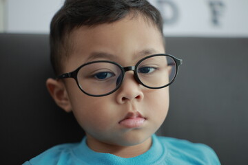 boy in glasses