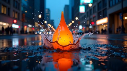 water reflection in the water