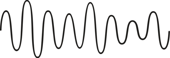 equalizer wave sound icon vector illustration