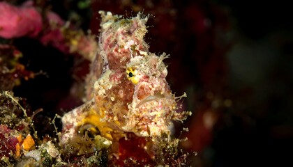 Obraz premium Close-up of a coral fish
