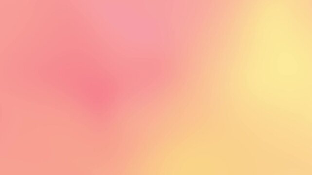 Yellow peach happy kids color gradient seamless motion background