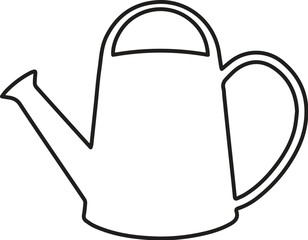 watering can vector illustration