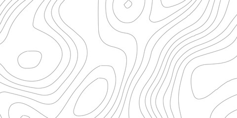 Line pattern seamless map topography background.Topography map art curve drawing. vector illustration. Contour maps. illustration, Topo contour map design,