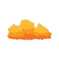 Vintage Hand Drawn Bush Artwork