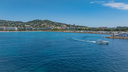 Vue de la baie de Cannes