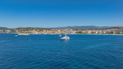 Vue de la baie de Cannes