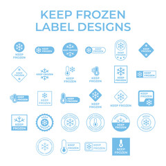 Complete Collection of Keep Frozen Symbols