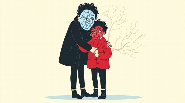 Emotional weight of parental guilt and self blame in daily family challenges.