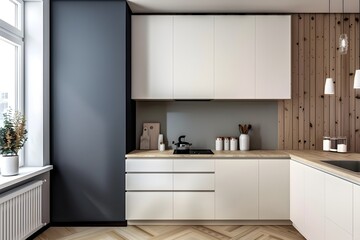 Fototapeta premium Modern kitchen interior