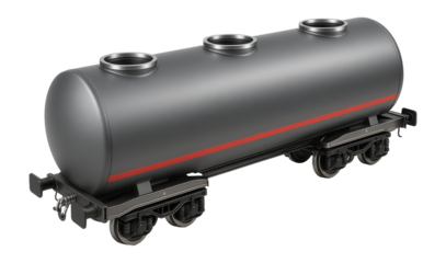 Cylindrical hopper wagon with smooth sides and top loading ports