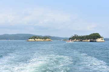 Naklejka premium 日本三景 松島 周辺の風景