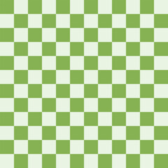 A seamless green and light green checkerboard pattern vector, suitable for eco-themed designs, digital wallpapers, and fabrics.