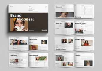 Brand Proposal Template Landscape