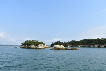 Naklejka premium 日本三景 松島 周辺の風景