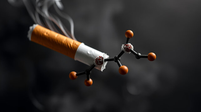 The agonist nicotine bound to the nicotinic acetylcholine receptor