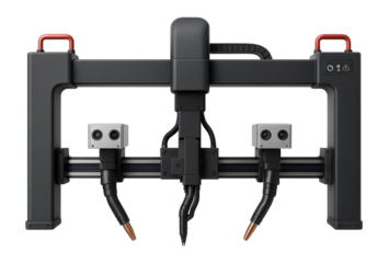 Dual-beam welding gantry with laser scanning for quality control in large-scale metalwork facilities