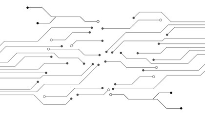 Abstract Technology Background  circuit board