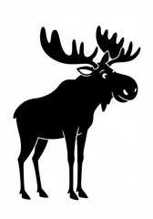 Obraz premium moose vector 