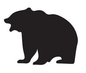 American Black Bear silhouette