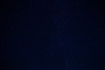 natural backdrop: view on dark blue starry night sky