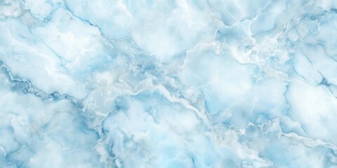 Abstract Light Blue Marble Texture Background Image for Design Projects