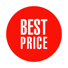 Sticker sign button best price icon. Best price sticker, badge, tag