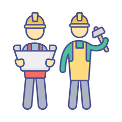 Team work Vector Icon which can easily modify or edit