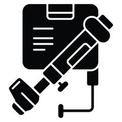 Obraz premium Studio Microphone with Pop Filter and Adjustable Stand for Professional Audio Recording Broadcast podcasting and Vocal Performance minimal icon