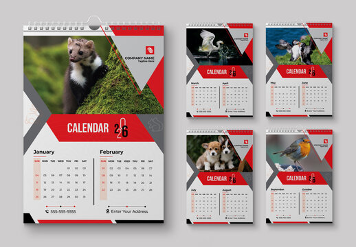 2026 Calender Template Layout
