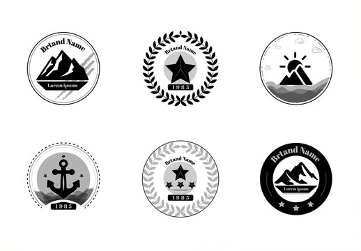 Heritage Badge Design Layout