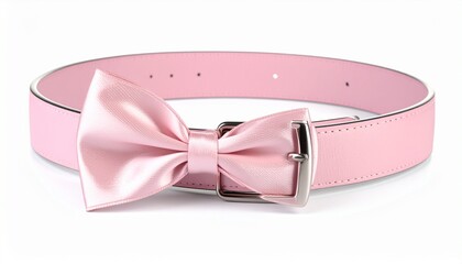 belt on the white 