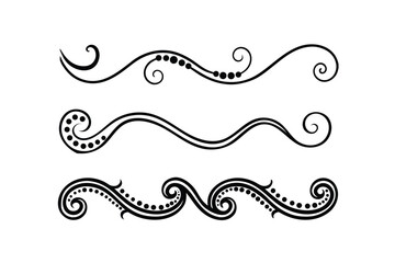 Seamless Paisley Border Design for Decorative and Textile Use