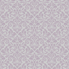 Vintage damask seamless pattern wallpaper, classic damask seamless pattern design for elegant damask seamless pattern vector background decoration