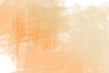 Soft Beige Orange Watercolor Painted Texture, Light Pastel Brush Stroke Acrylic Background, Artistic Creamy Orange Painted Wall Abstract, Gentle Peach and Beige Hand-Painted Texture