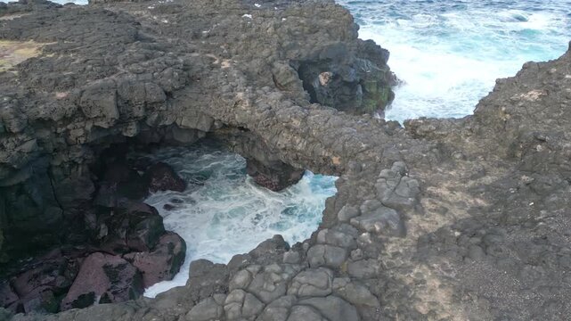 Mauritius - Le Bouchon - discovering the Pont Naturel