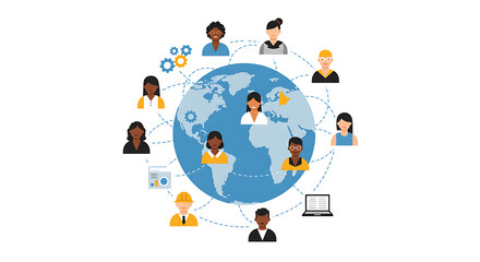 Seamless Global Network of Diverse Professionals Connecting for Worldwide Business Collaboration
