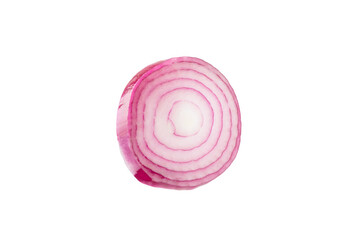 Shallot onion isolated on white background. onion slice. onion rings. Fresh red Onion. Natural, fresh, vegetarian food. Agricultural products. Healthy eating. Vegetables. Farmer's market.