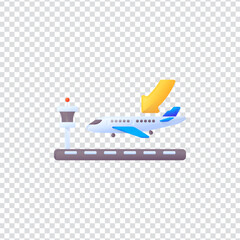 Airport Arrivals Sign