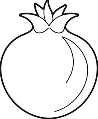 line art vector Fruit 