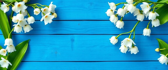 White Lilies The Valley Frame