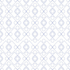 vector two-color seamless geometric pattern