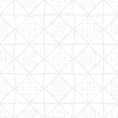 vector two-color seamless geometric pattern