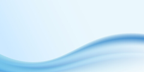 Abstract blue waves background, minimal waves design concept