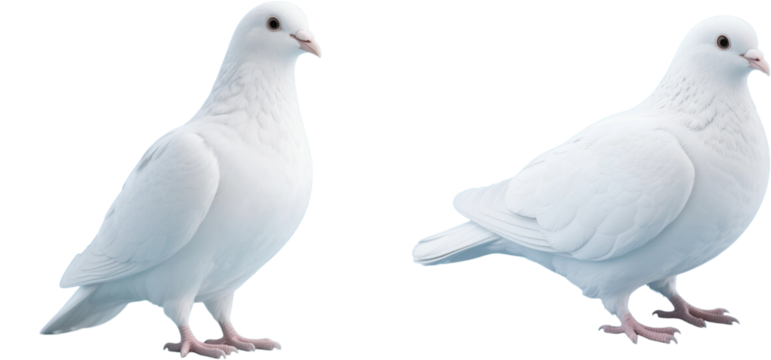鳩　鳥　動物　生き物　白