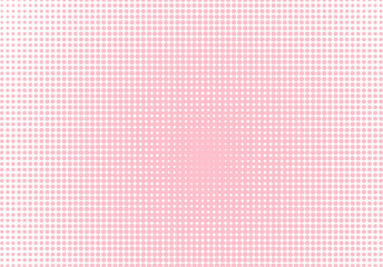 Halftone dot retro pink background