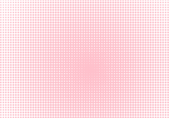 Halftone dot retro pink background
